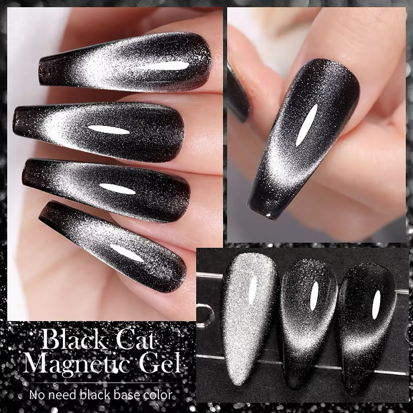 Nail Art Viral - MIANEL 10ML 2026 New Black Pearl