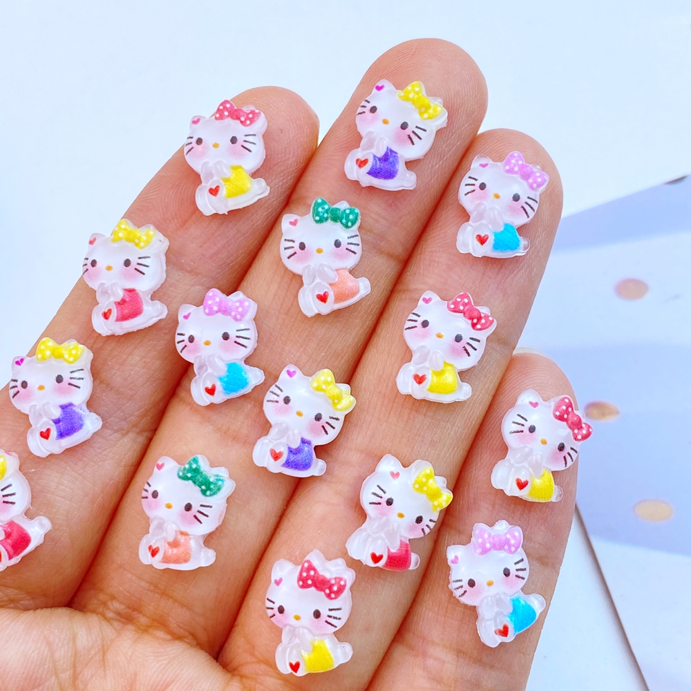 50 pieces of resin shiny mini  - مراجعة Nail Art Quirky وسعره