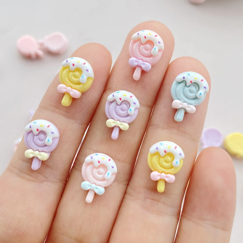 30pcs Resin Colorful 3D Mini L - مراجعة Nail Art Quirky وسعره