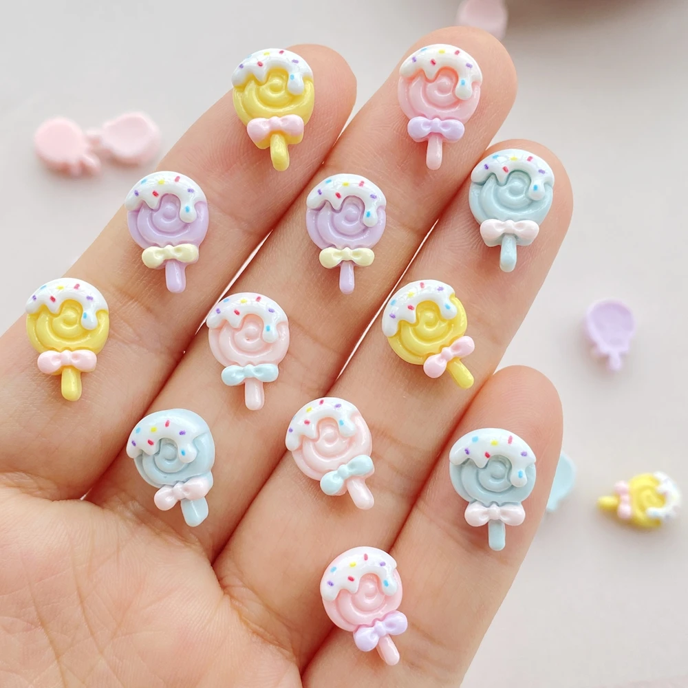 30pcs Resin Colorful 3D Mini L - مراجعة Nail Art Quirky وسعره