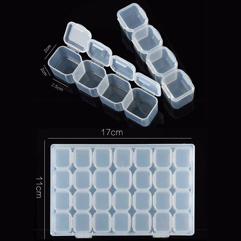 Transparent Nails Art Organize - مراجعة Nail Art Quirky وسعره