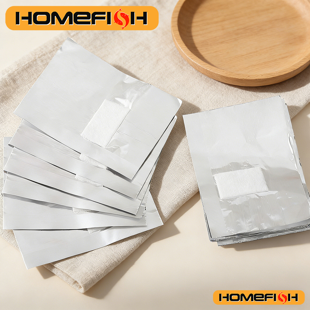 50/100pcs Remover Aluminum Foi - مراجعة Nail Art Ideas وسعره