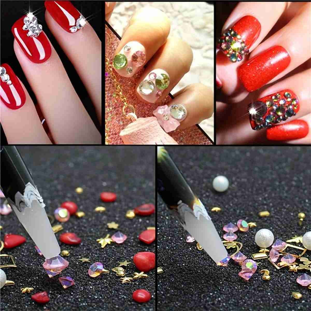 1/2/3/5PCS Nail Art Dotting Pe - مراجعة Nail Art Quirky وسعره