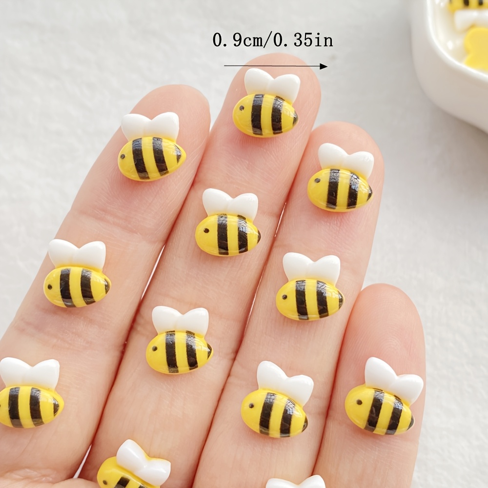 20pcs Cute Mini Handmade Bee,R - مراجعة Nail Art Quirky وسعره