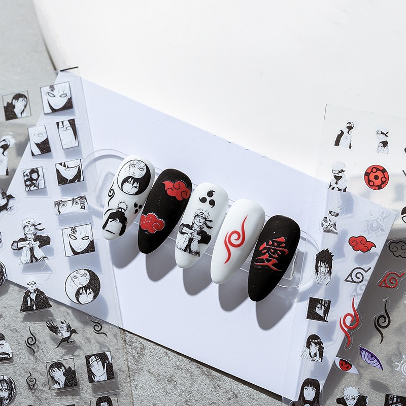 1 Piece 5D One Piece Nail Stic - مراجعة Nail Art Zoro One Piece وسعره
