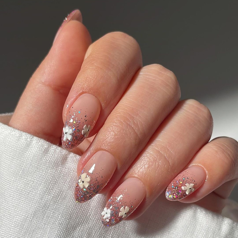 24pcs Fashion Rhinestone Press - مراجعة Nail Art Quirky وسعره
