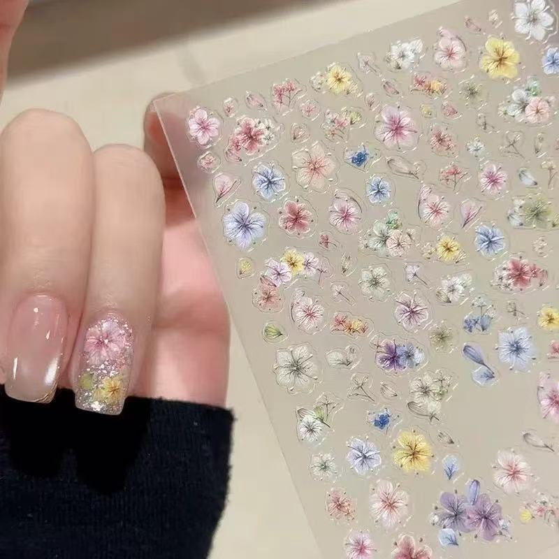 Viral Dried Flower Nail Art St - مراجعة Nail Art Viral وسعره
