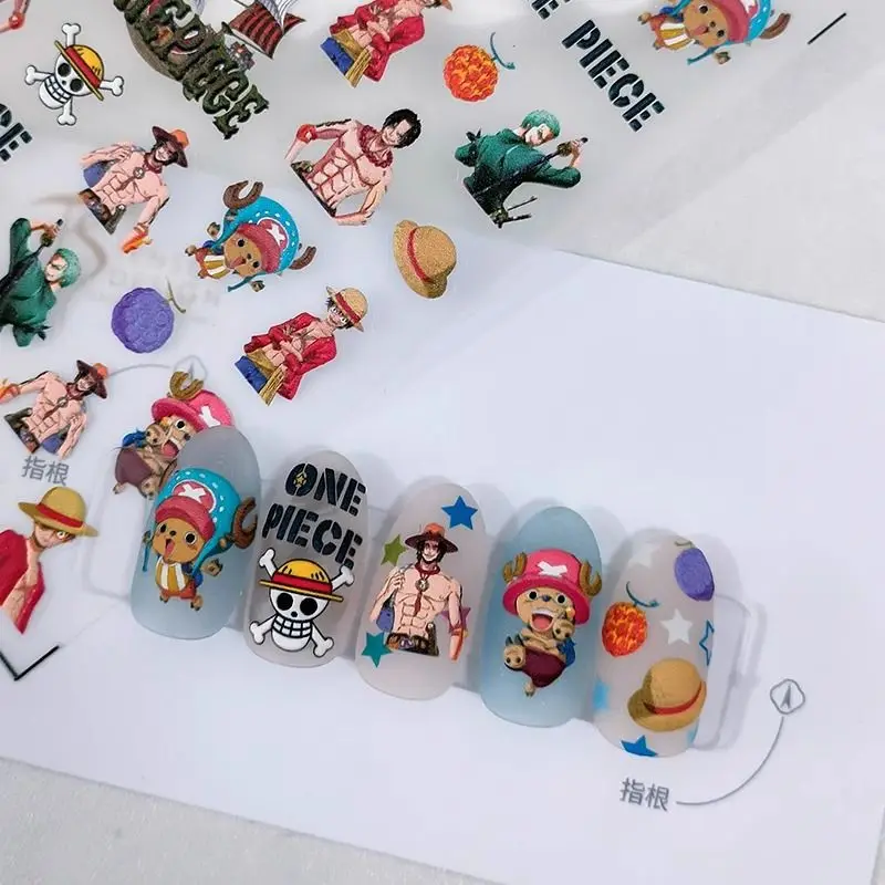 One Piece New Cartoon Luffy Ch - مراجعة Nail Art Zoro One Piece وسعره