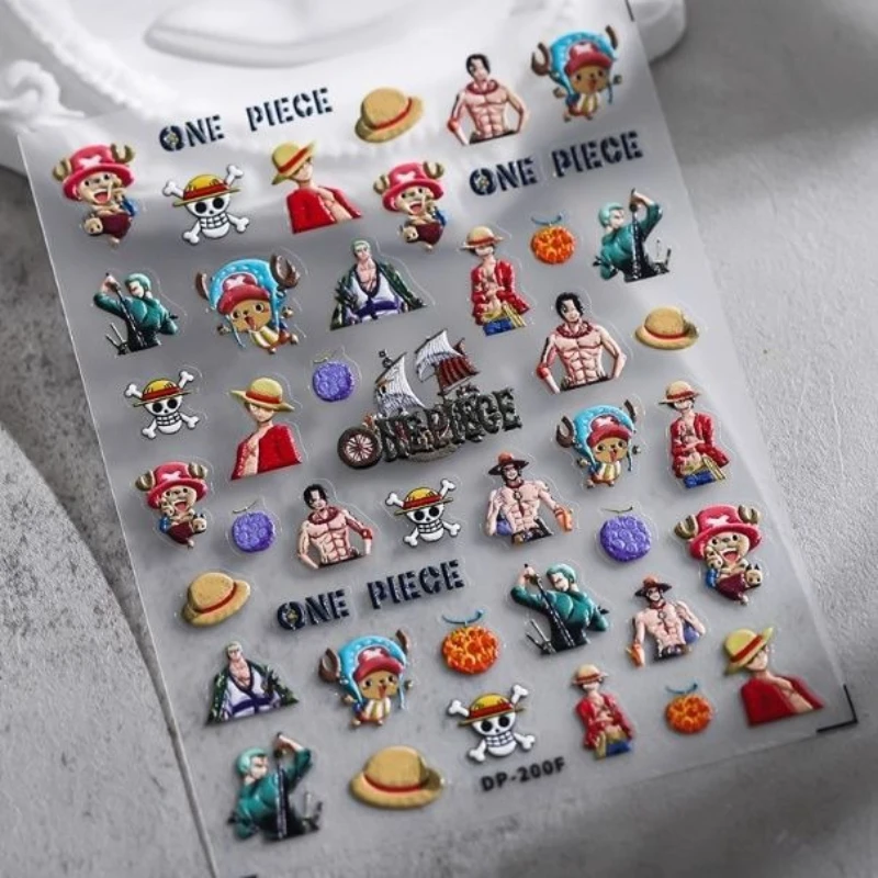 One Piece New Cartoon Luffy Ch - مراجعة Nail Art Zoro One Piece وسعره