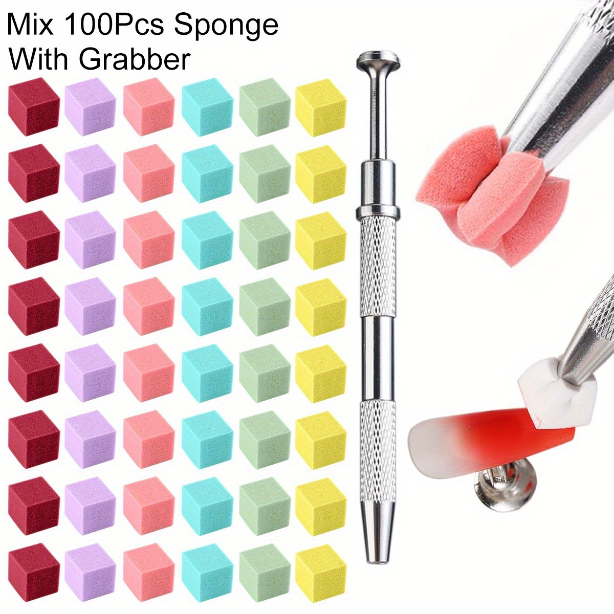 1/50/100Pcs Square Nail Art Sp - مراجعة Nail Art Quirky وسعره