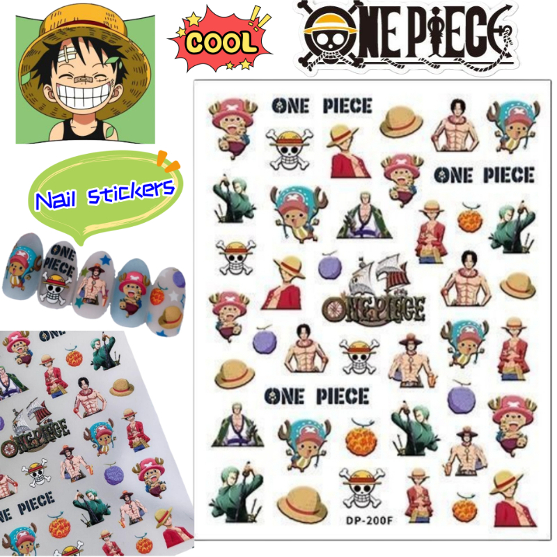 One Piece Monkey D. Luffy Roro - مراجعة Nail Art Zoro One Piece وسعره