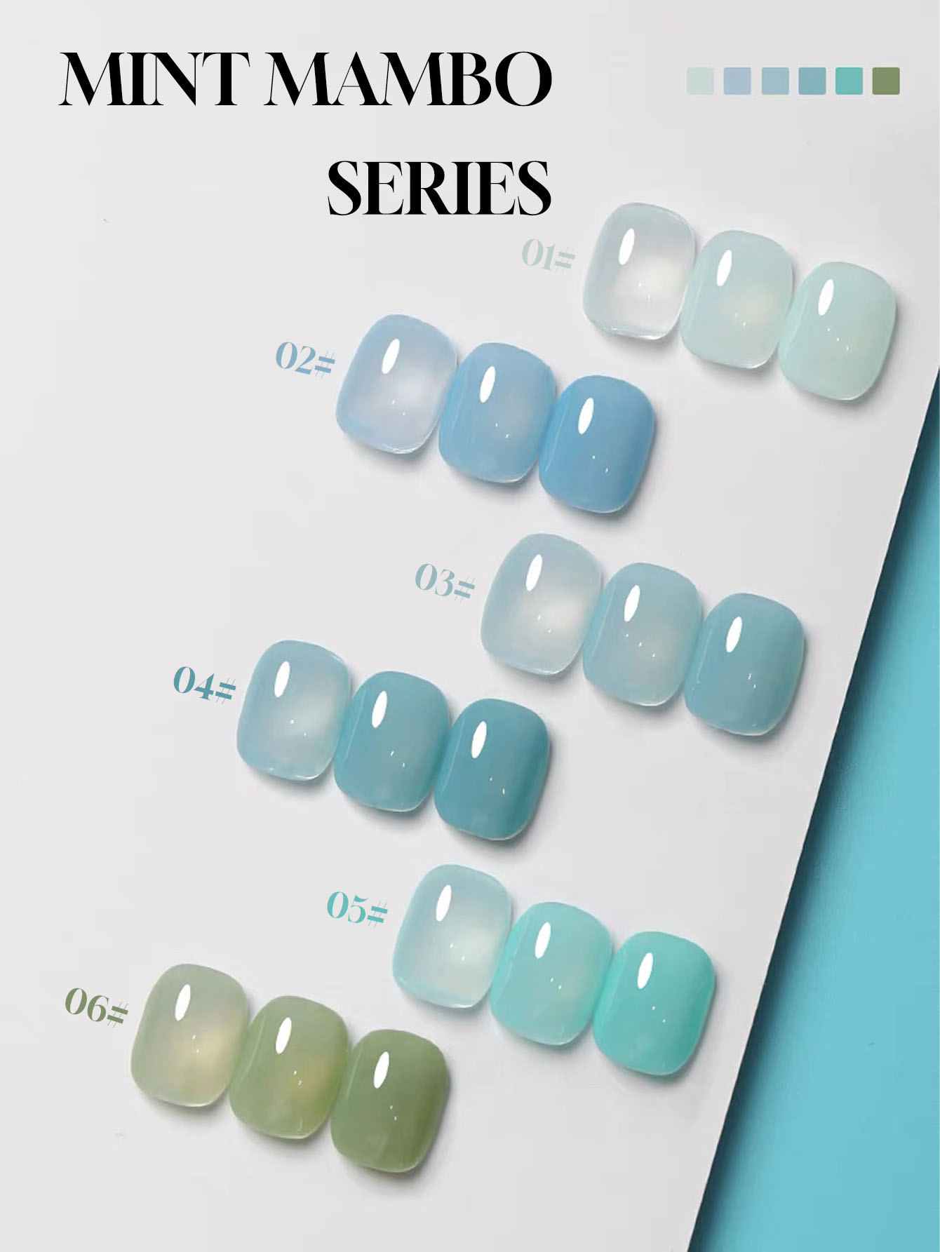 12ML Gel Polish Kit- Mint Mamb - مراجعة Nail Art Viral وسعره