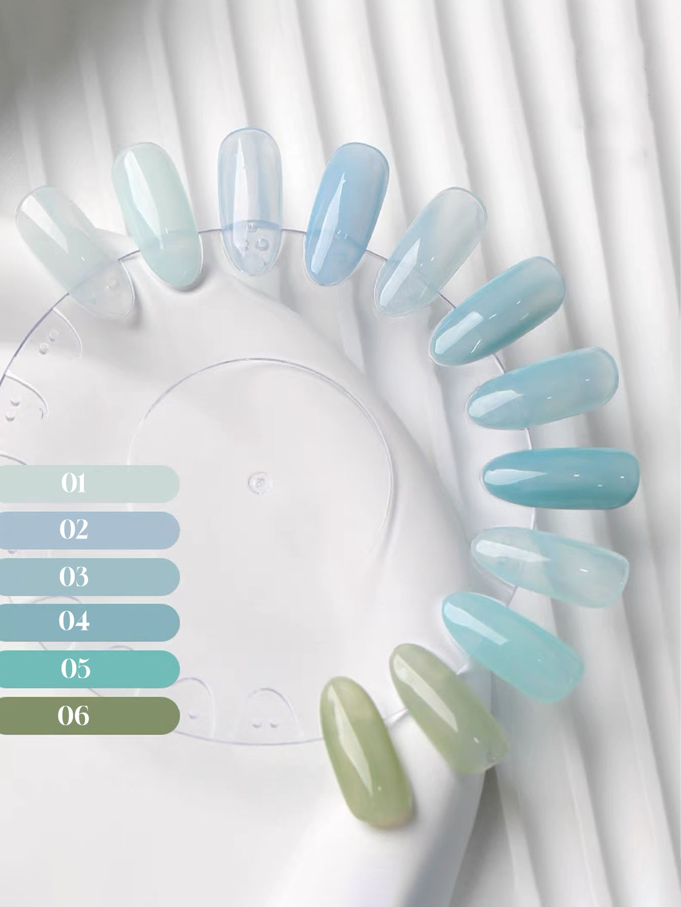 12ML Gel Polish Kit- Mint Mamb - مراجعة Nail Art Viral وسعره