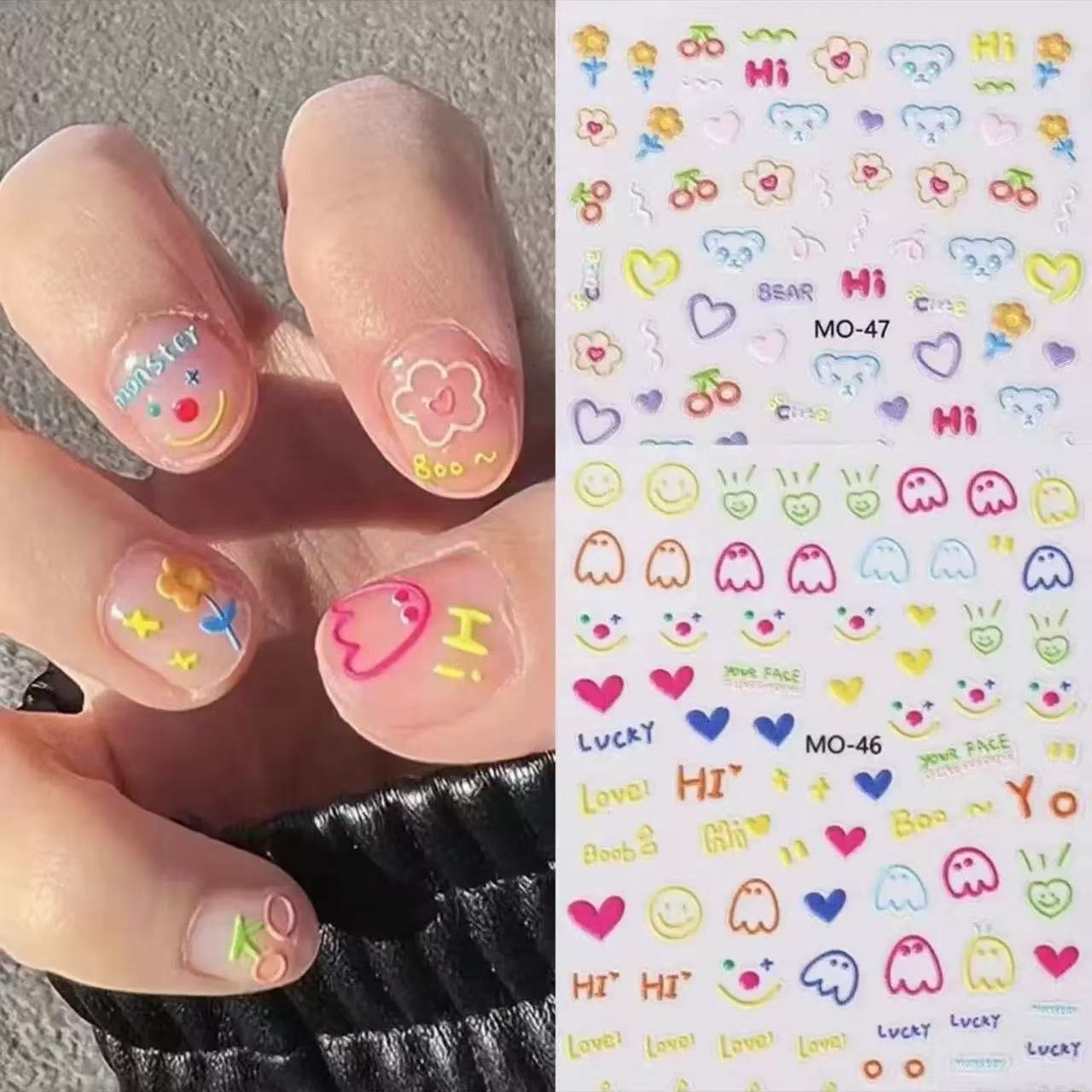 Viral Cartoon Animal Nail Art  - مراجعة Nail Art Viral وسعره