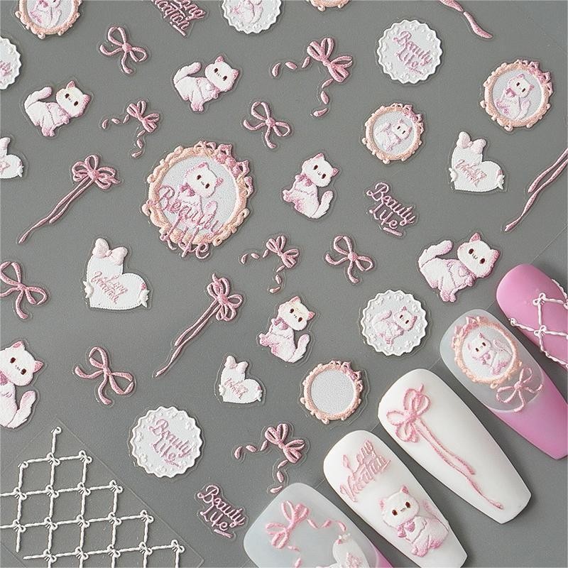 Viral Kawaii French Nail Art S - مراجعة Nail Art Viral وسعره
