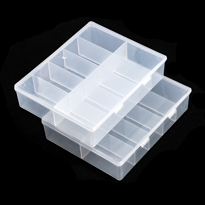 10 Grids Empty Clear Storage B - مراجعة Nail Art Quirky وسعره