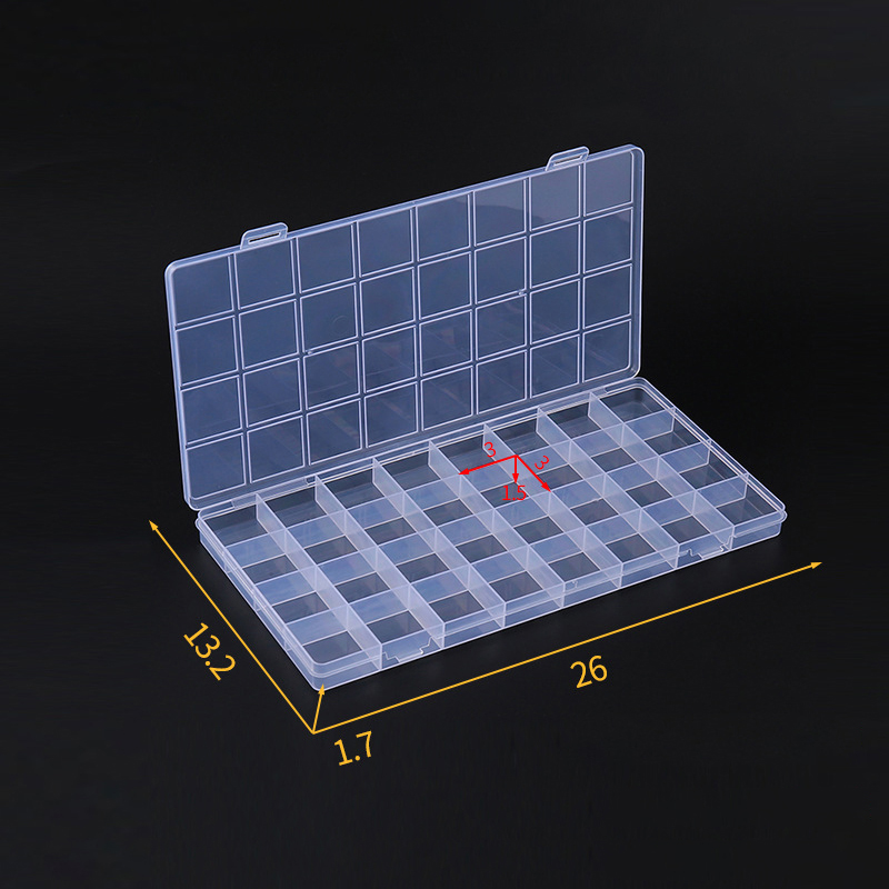 32/24/15 Grids Transparent Rec - مراجعة Nail Art Quirky وسعره