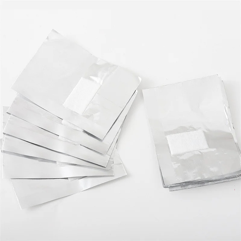 NEW 100Pcs Bag Aluminum Foil N - مراجعة Nail Art Ideas وسعره