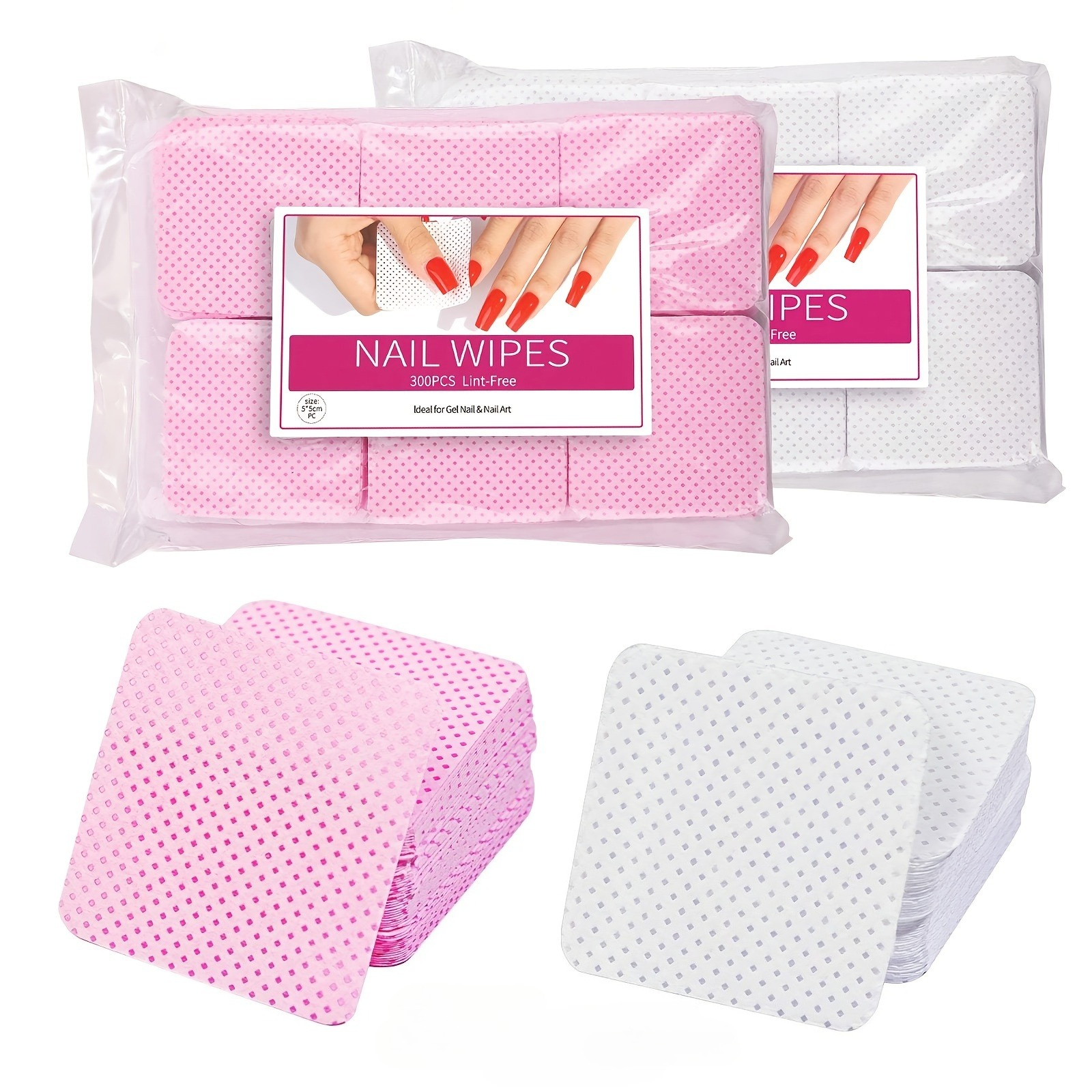 600pcs/2bag Hairless Nail Poli - مراجعة Nail Art Ideas وسعره