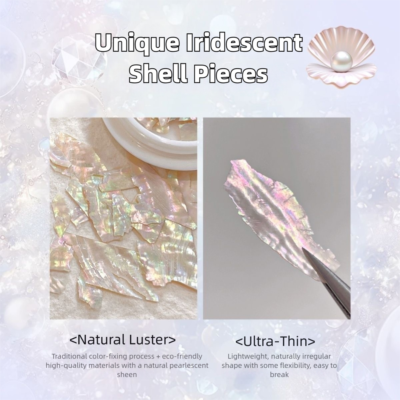 MIANEL Viral Aurora Mermaid Sh - مراجعة Nail Art Viral وسعره