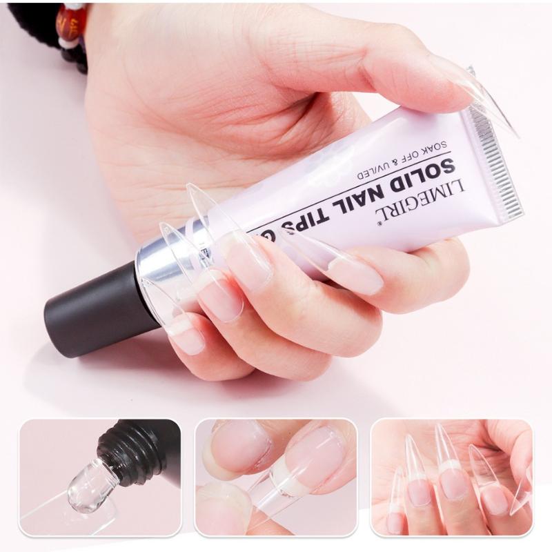 30g Soft Transparent Nail Tips - مراجعة Nail Art Ideas وسعره