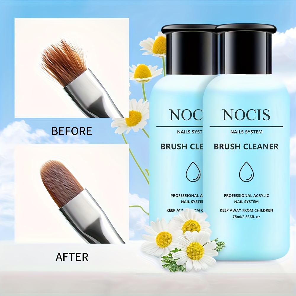 NOCIS 75ml Acrylic Nail Brush  - مراجعة Nail Art Ideas وسعره