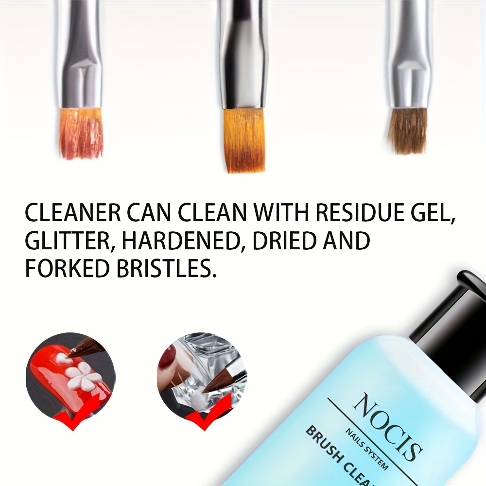 NOCIS 75ml Acrylic Nail Brush  - مراجعة Nail Art Ideas وسعره